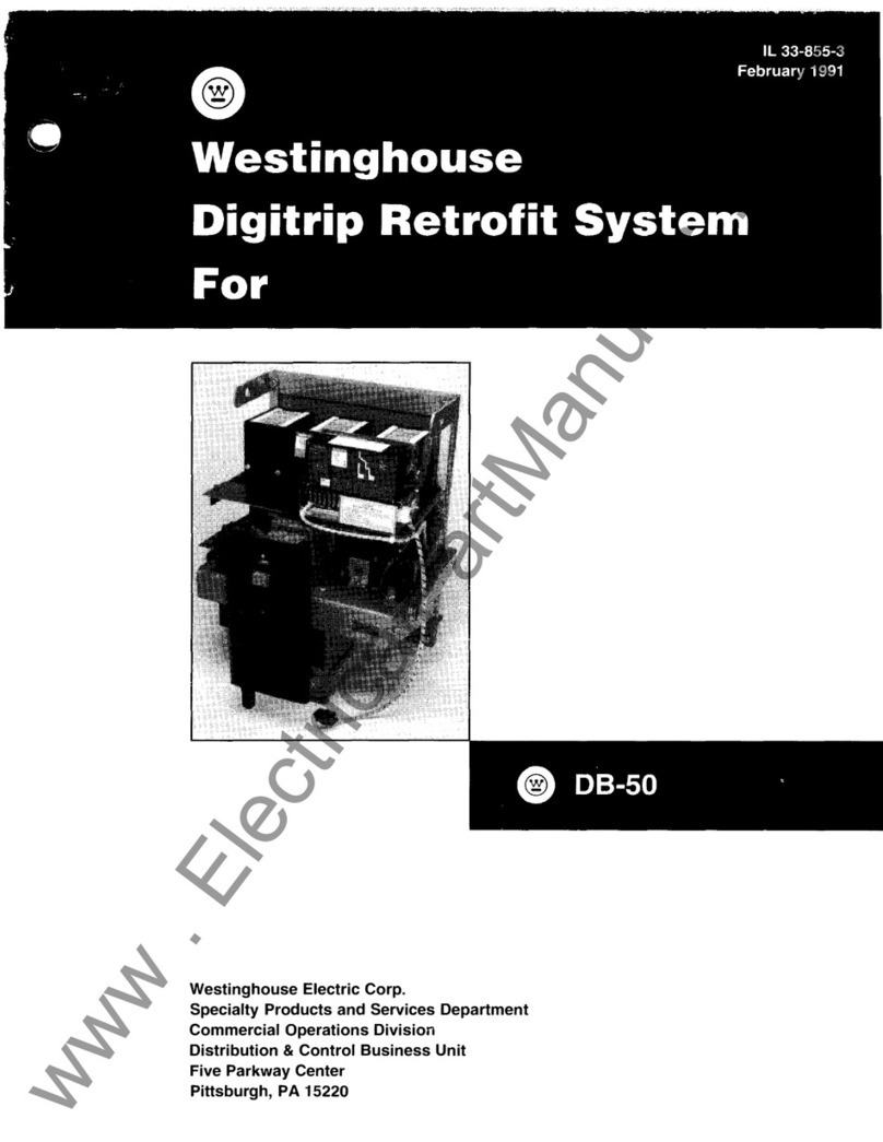 Westinghouse DB-50 User manual