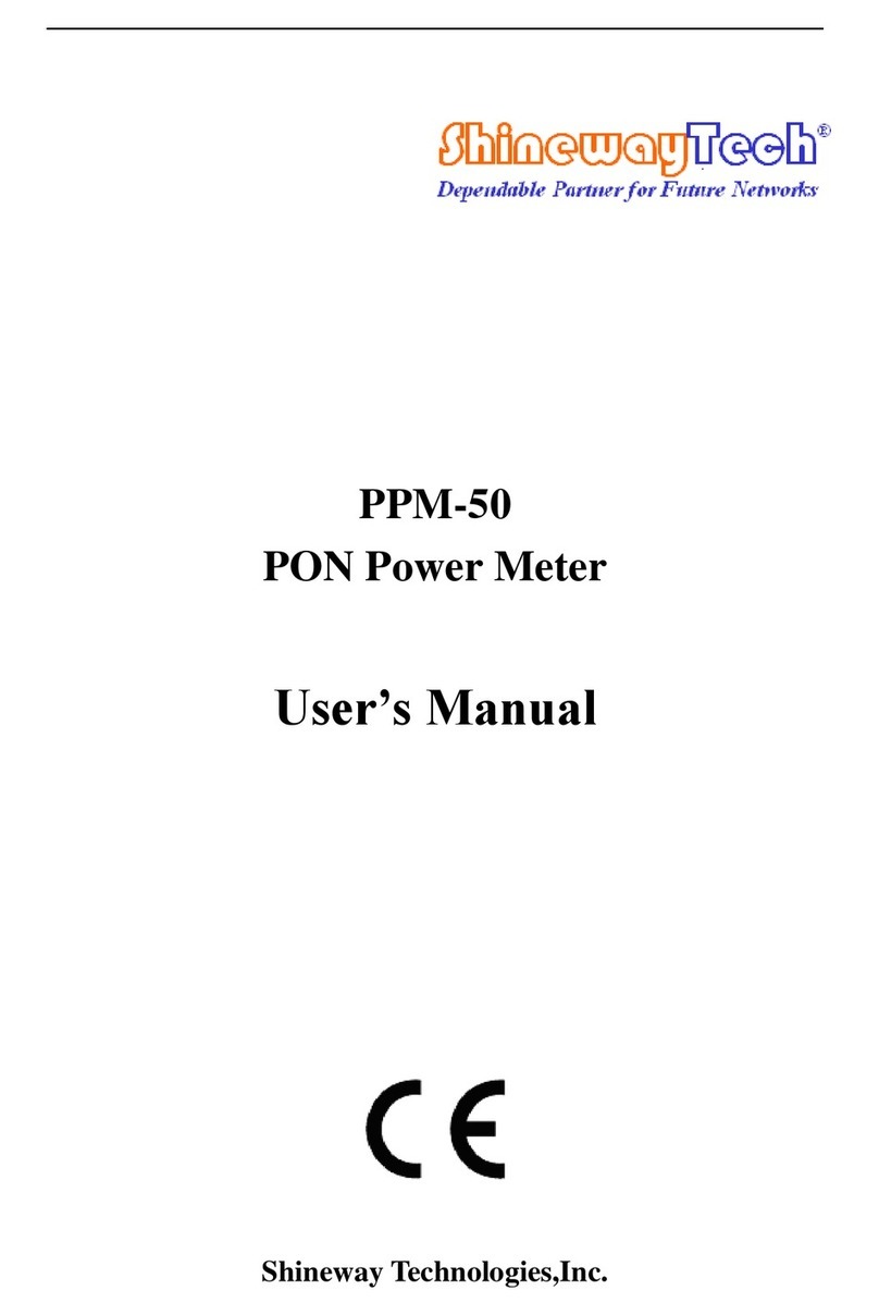Shineway Tech PPM-50 user manual