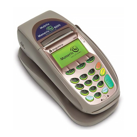 Moneris mobile 8200 User manual