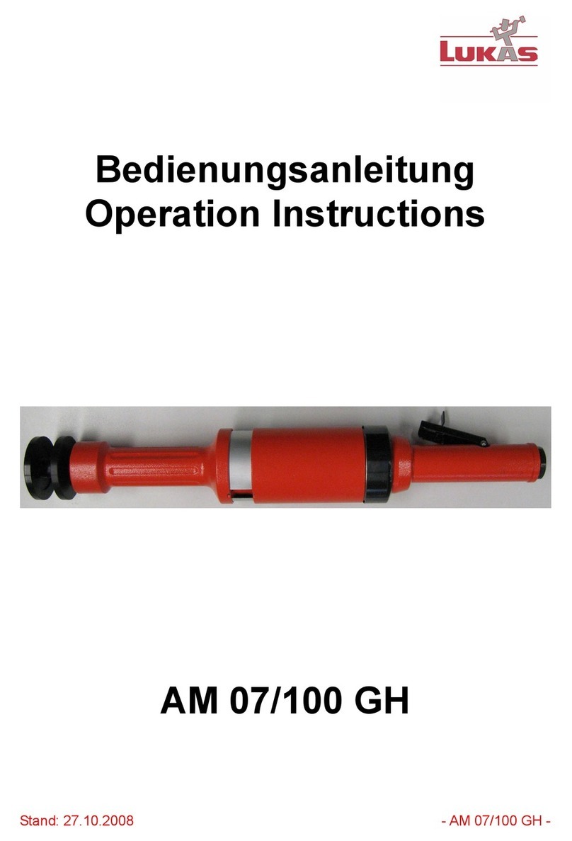 Lukas AM 07/100 GH Operation instructions