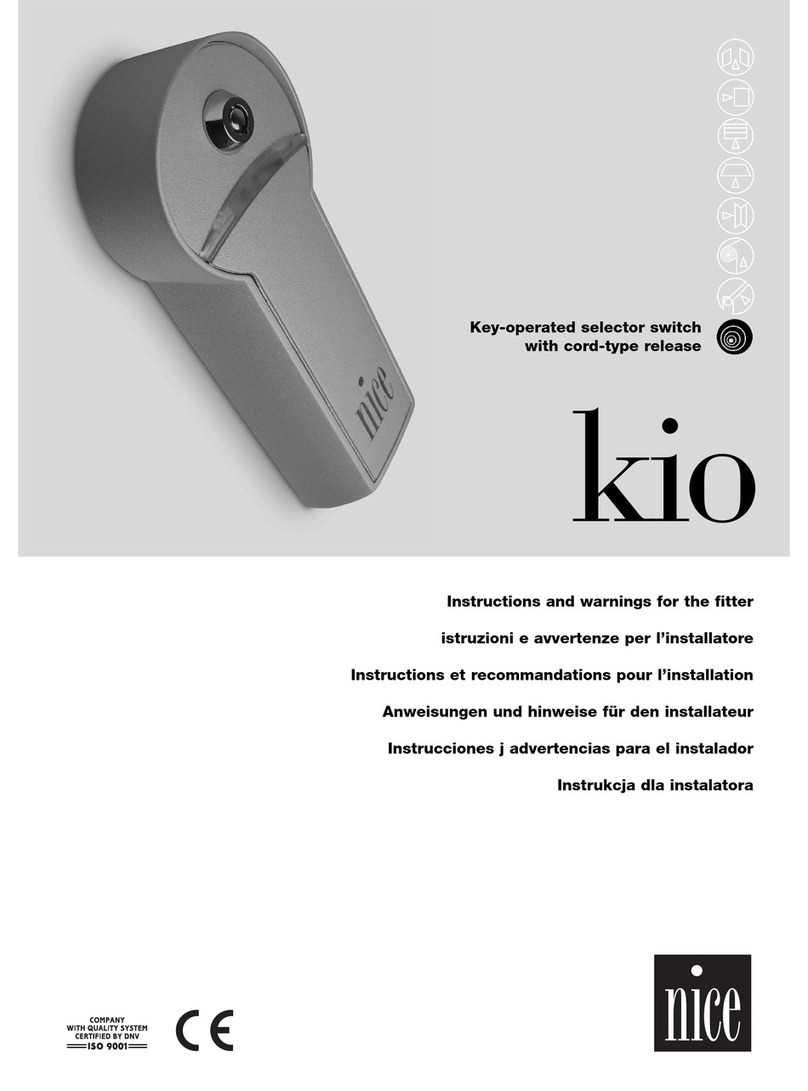 Nice KIO Instructions and warnings for the fitter