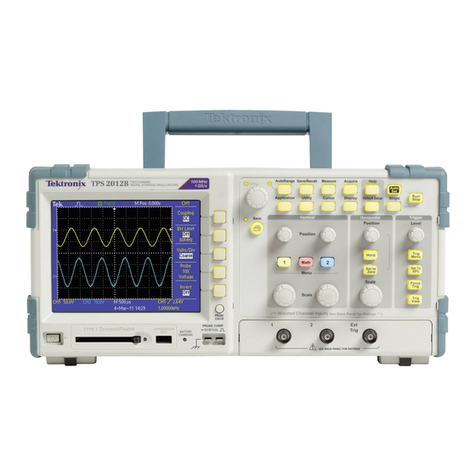 Tektronix TPS2014B user manual Tektronix TPS2014B user manual