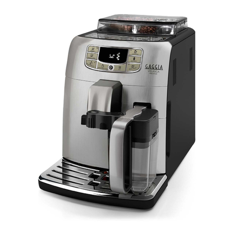Gaggia VELASCA PRESTIGE User manual