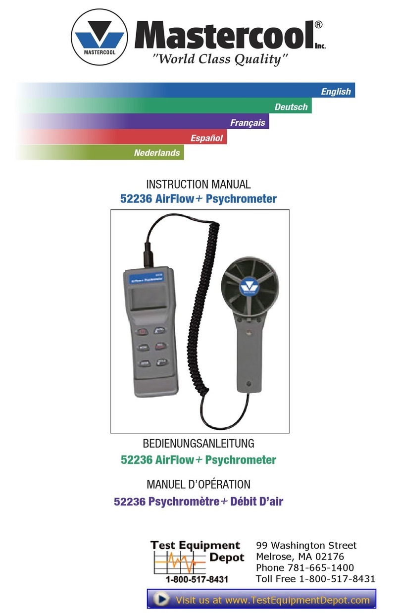 Master cool 52236 User manual Master cool 52236 User manual