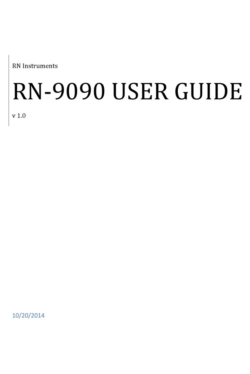 RN Instruments RN-9090 user guide