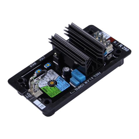 Leroy-Somer AVR R250 Instruction Manual