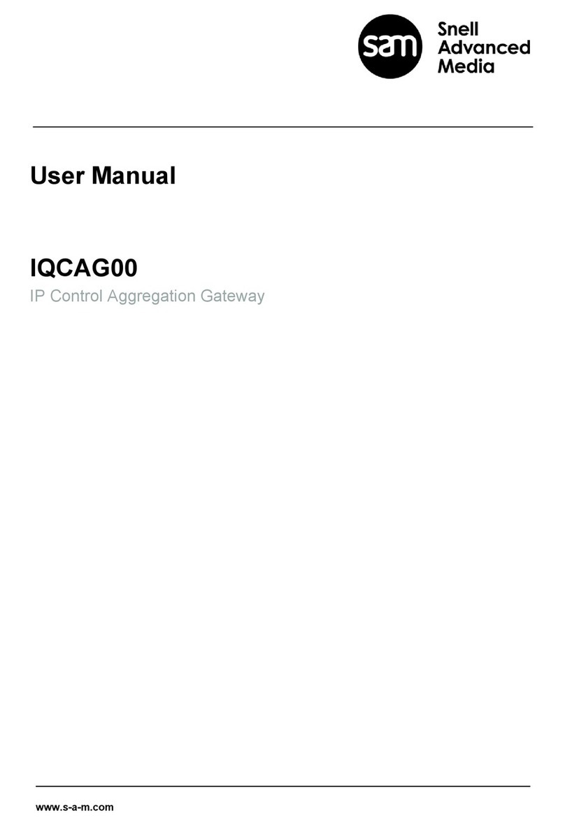 Snell Advanced Media IQCAG00 user manual
