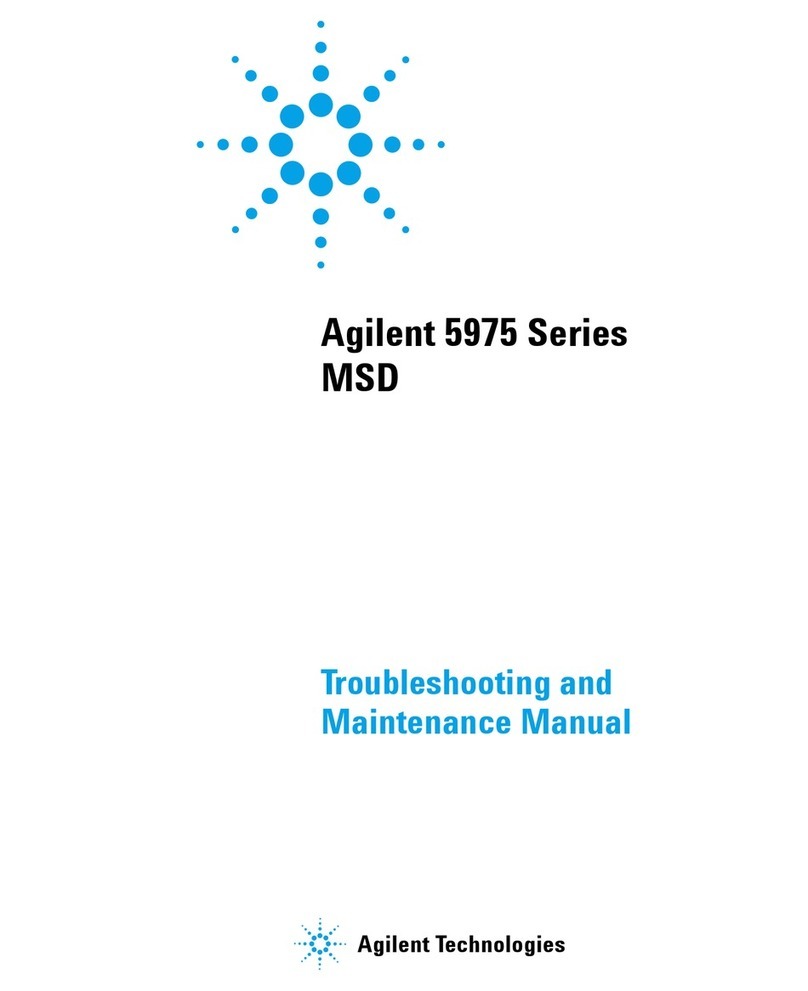 Agilent Technologies 5975C TAD VL MSD Troubleshooting and maintenance guide Agilent Technologies 5975C TAD VL MSD Troubleshooting and maintenance guide