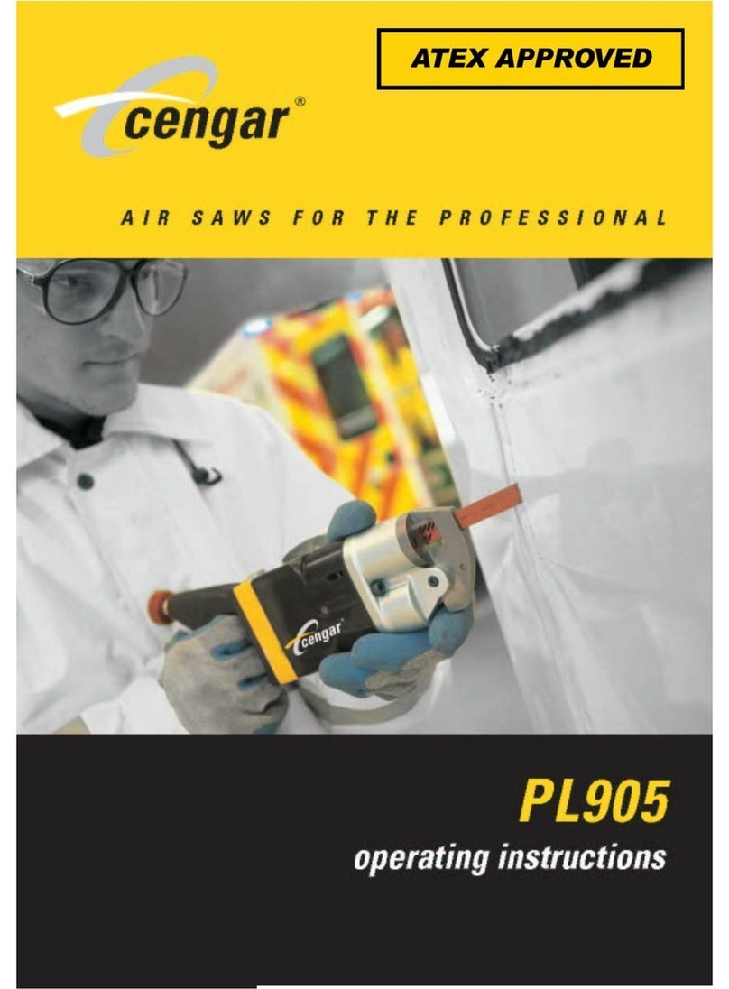 Cengar PL905 operating instructions