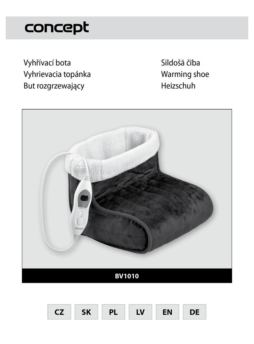 Concept2 BV1010 User manual Concept2 BV1010 User manual