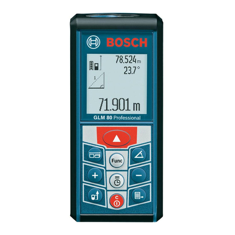 Bosch GLM Professional 80 plus R60 Original instructions