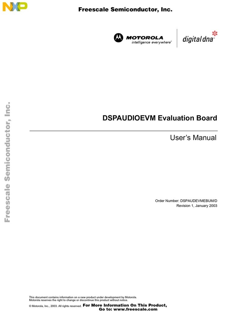 NXP Semiconductors DSPAUDIOEVM User manual