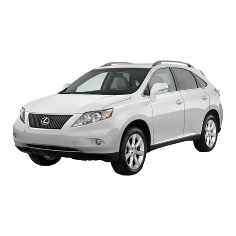 Lexus RX 350 User manual