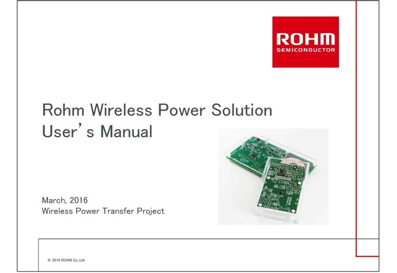 Rohm BD57020MWV-EVK-001 user manual