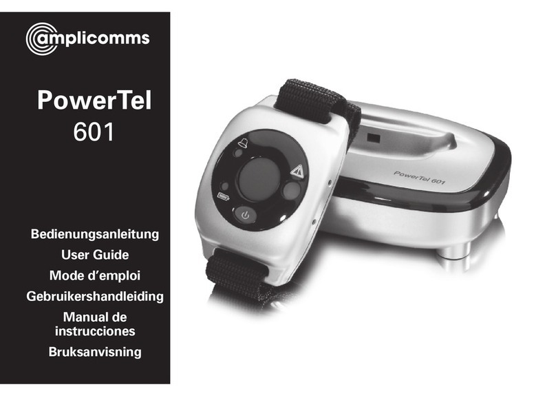 Amplicomms PowerTel 601 user guide Amplicomms PowerTel 601 user guide