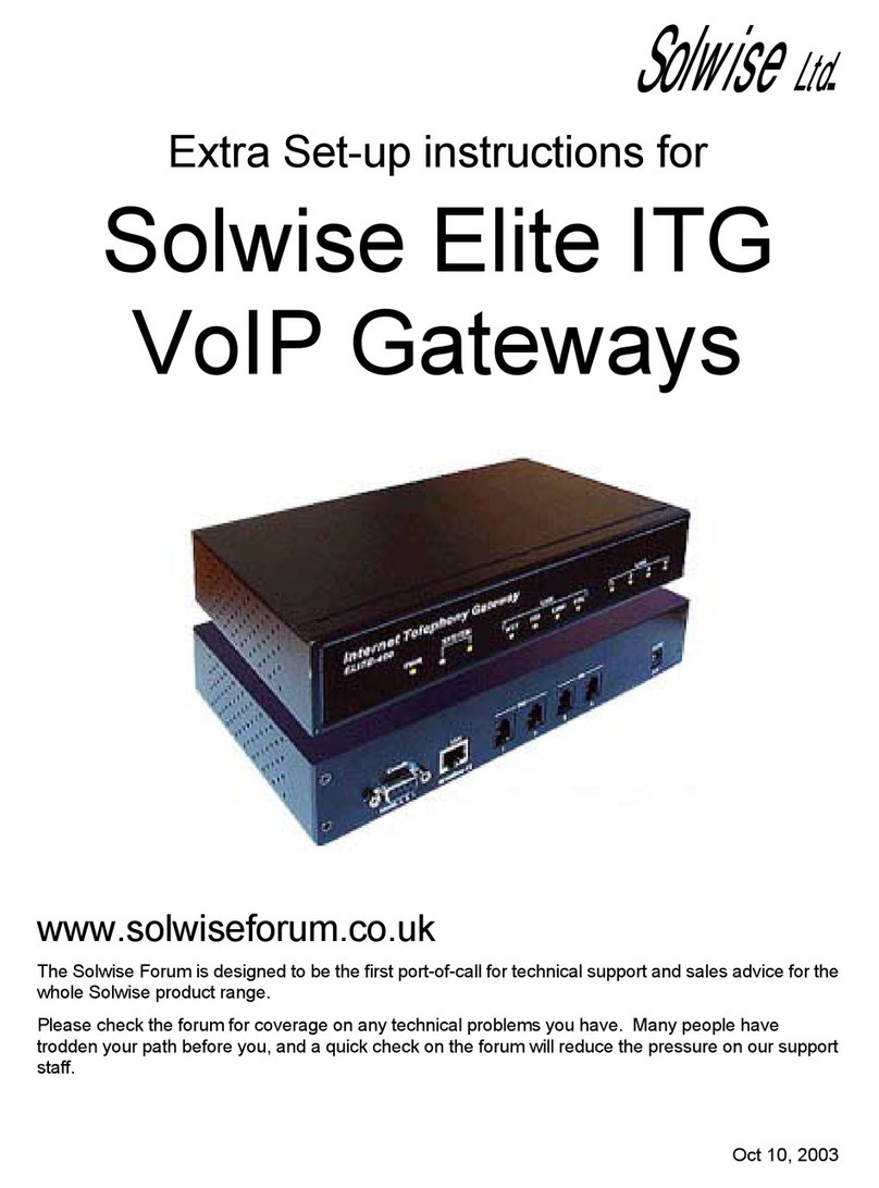 Solwise Elite ITG Manual