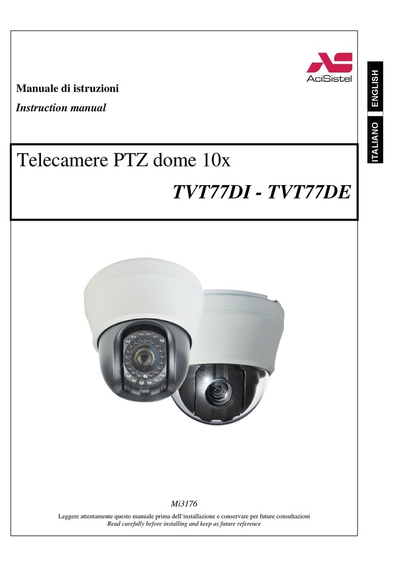 AciSistel TVT77DI instruction manual