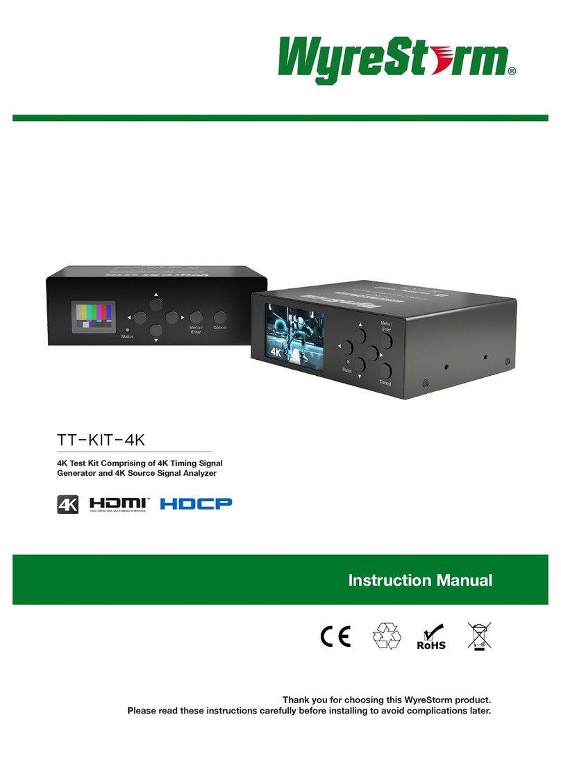 Wyrestorm TT-KIT-4K instruction manual
