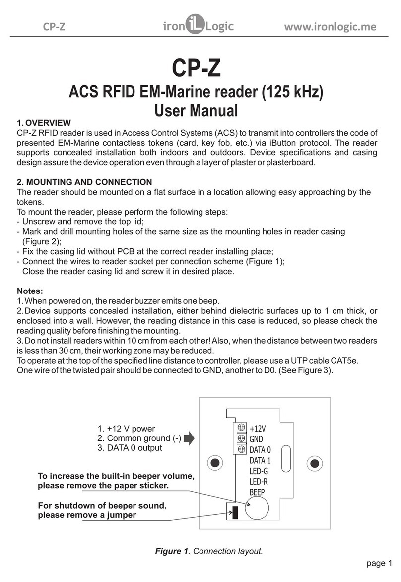 Iron logic CP-Z user manual