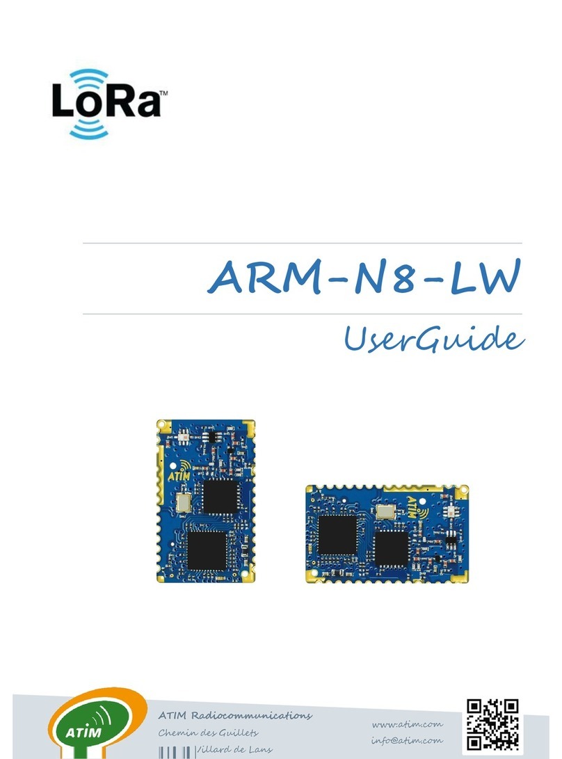 ATIM Lora ARM-N8-LW user guide