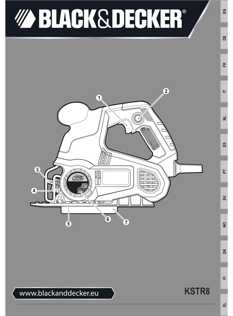 Black & Decker KSTR8 Original instructions