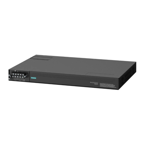 Siemens RUGGEDCOM RS416 User manual