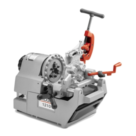 RIDGID 1210 Operator's manual