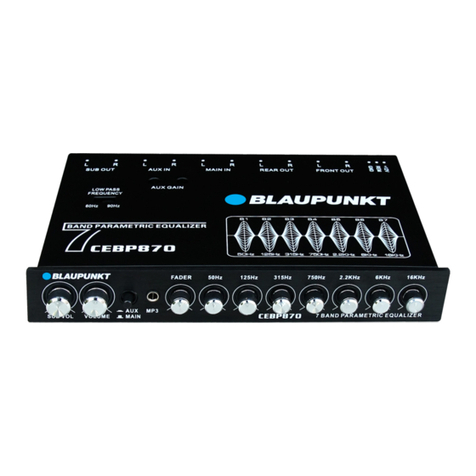 Blaupunkt CEBP870 instruction manual