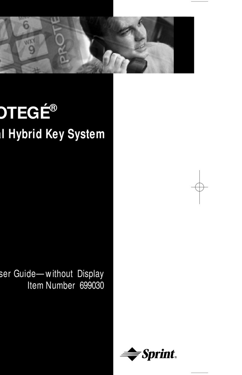 Sprint PROTEGE user guide