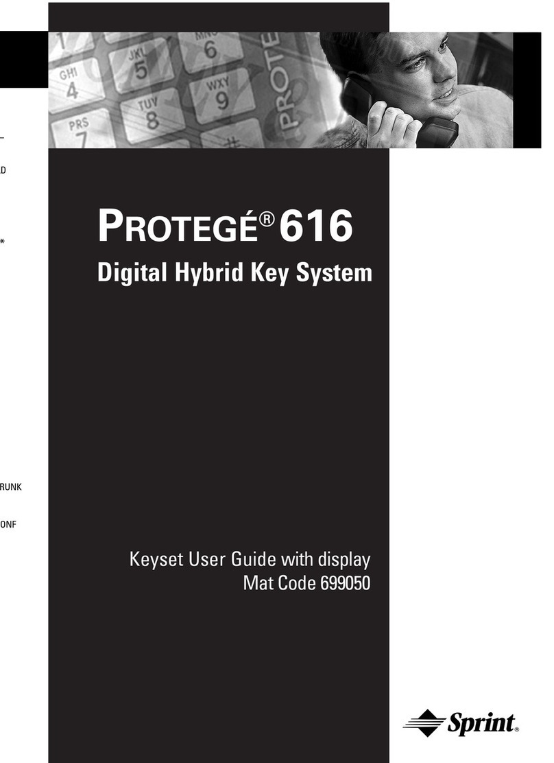 Sprint Protege 616 user guide