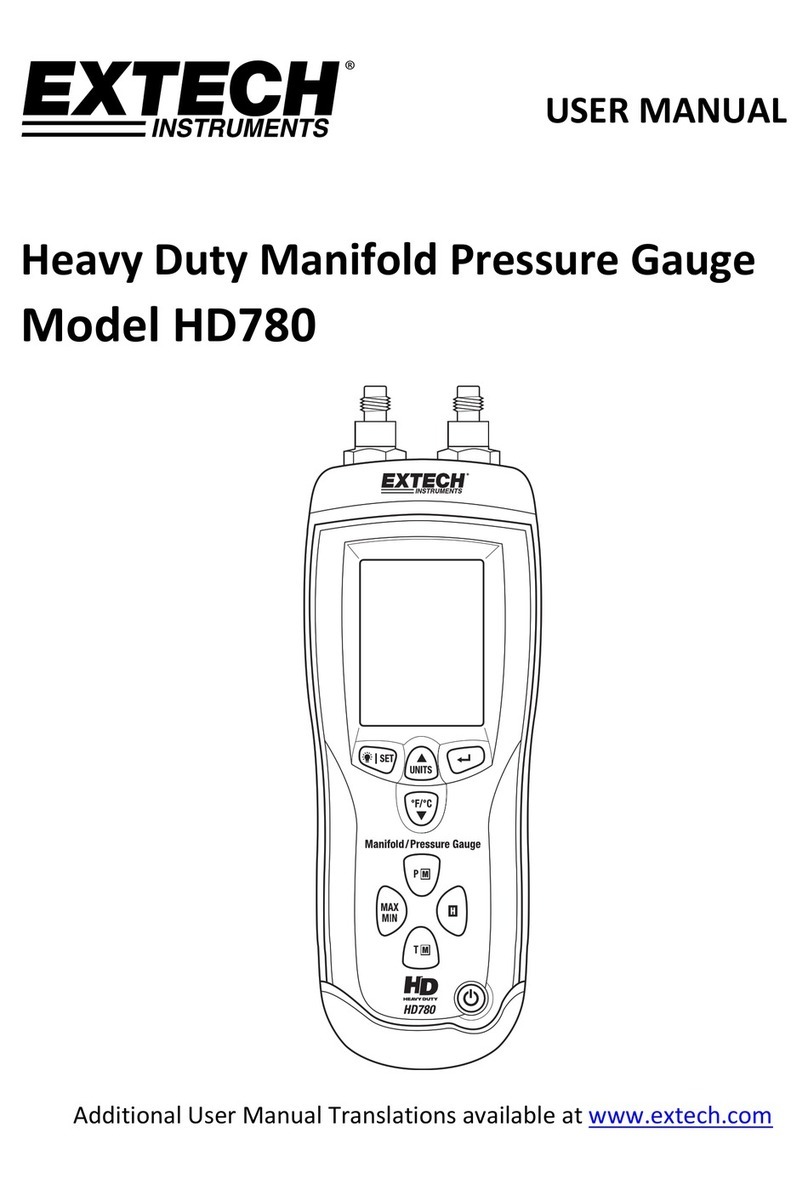 Extech Instruments HD780 User manual