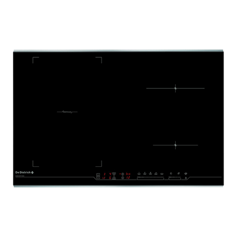 DeDietrich DTI1137X Installation and use guide