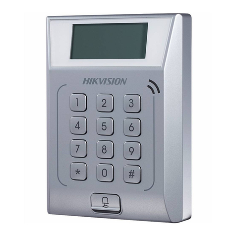 HIK VISION DS-K1T802 user manual HIK VISION DS-K1T802 user manual