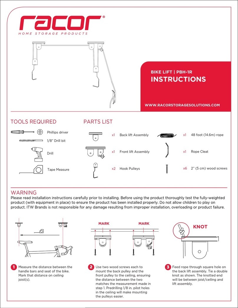 RACOR PBH-1R instructions