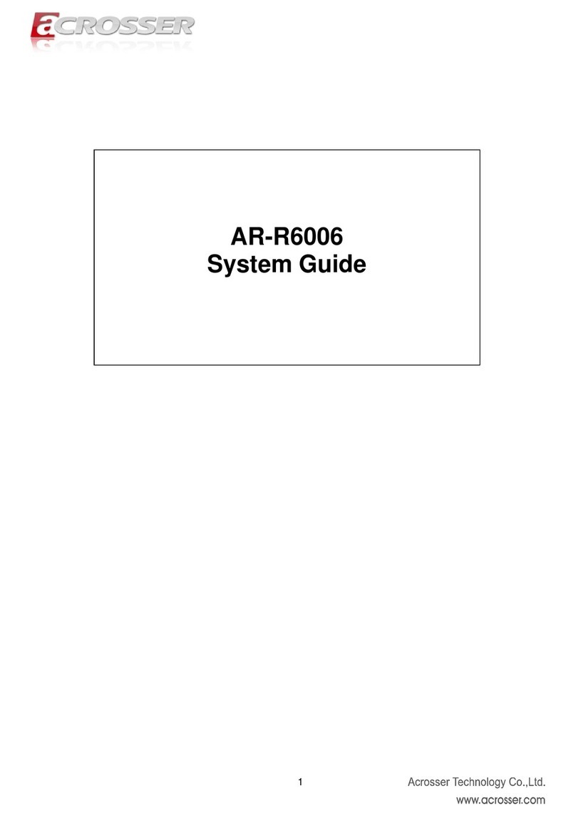 Acrosser Technology AR-R6006 System guide