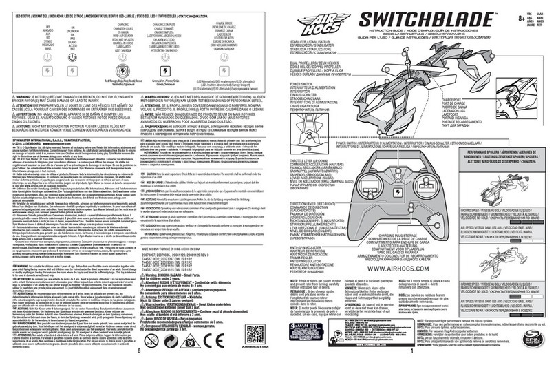 Air Hogs F16 Switchblade Manual Air Hogs F16 Switchblade Manual