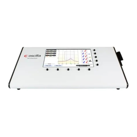 OSCILLA T830 User manual