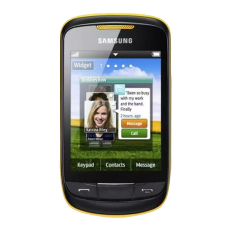 Samsung GT-S3850 User manual