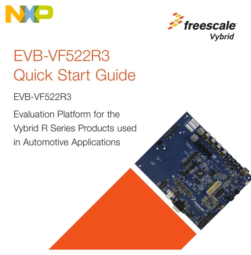 NXP Semiconductors EVB-VF522R3 User manual