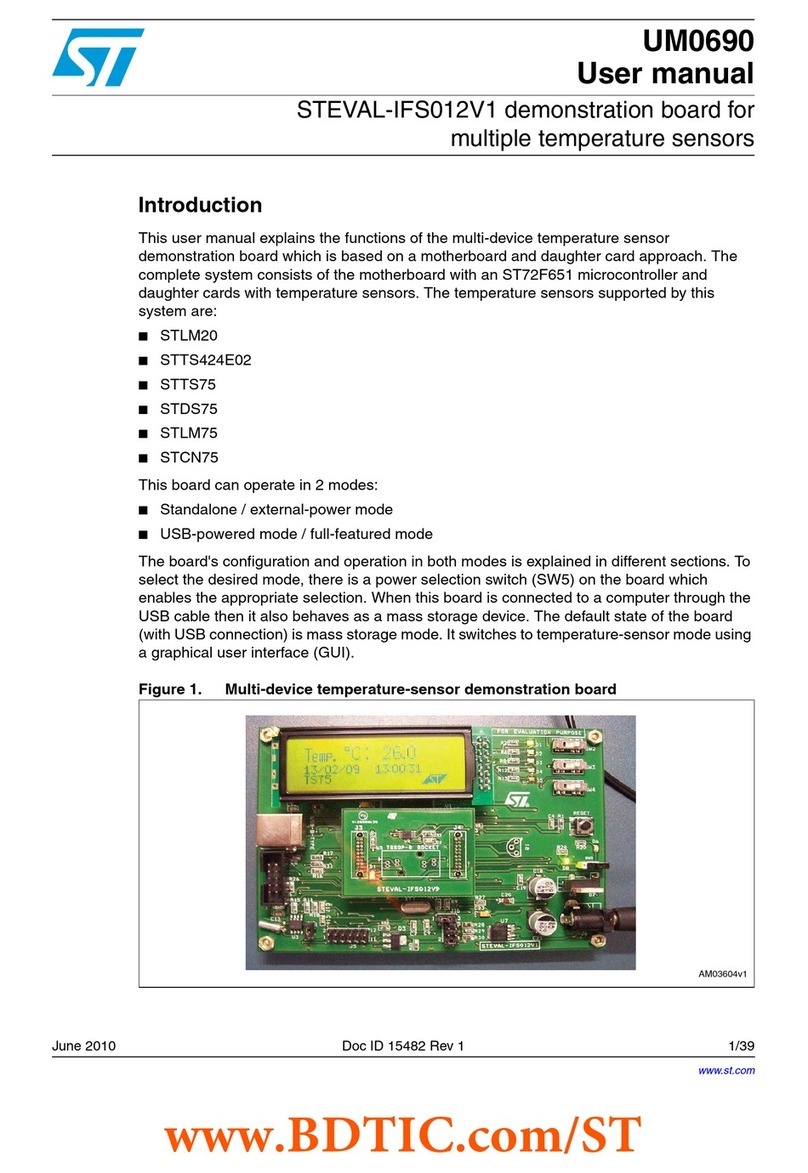 ST STEVAL-IFS012V1 user manual