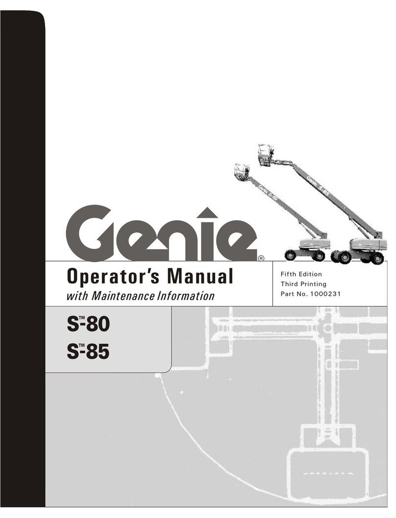 Genie S-80 User manual