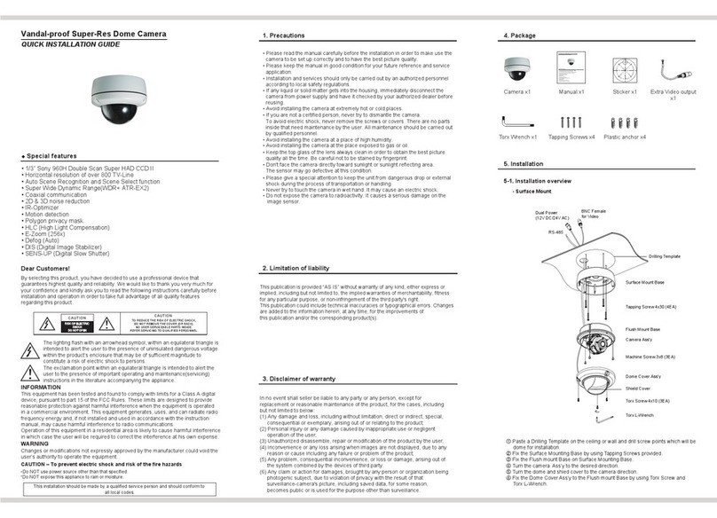 Visionhitech VDA101S3-VFIR User manual