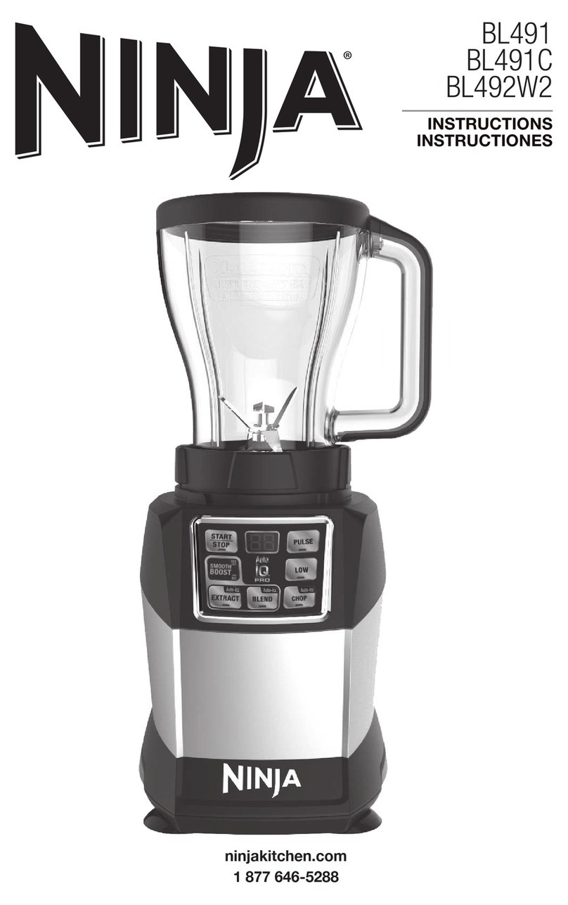 ninja Kitchen BL491 instructions