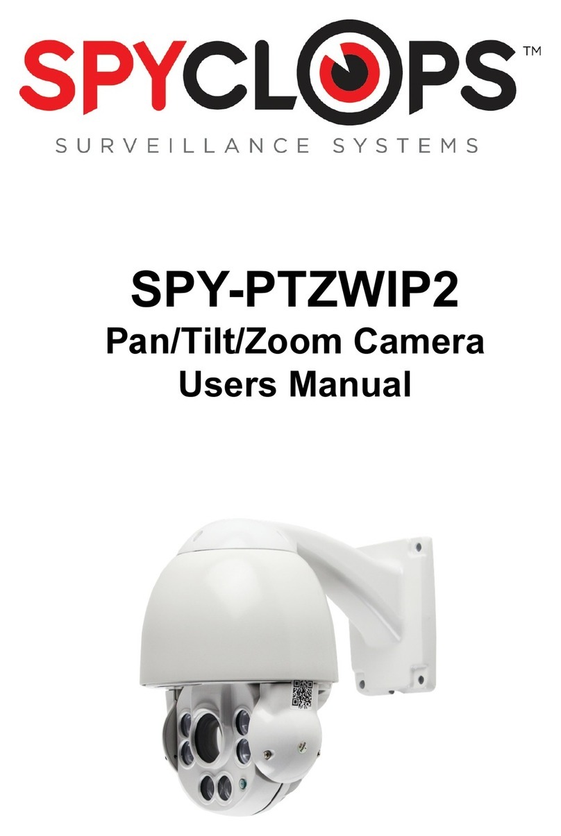 Spyclops SPY-PTZWIP2 User manual