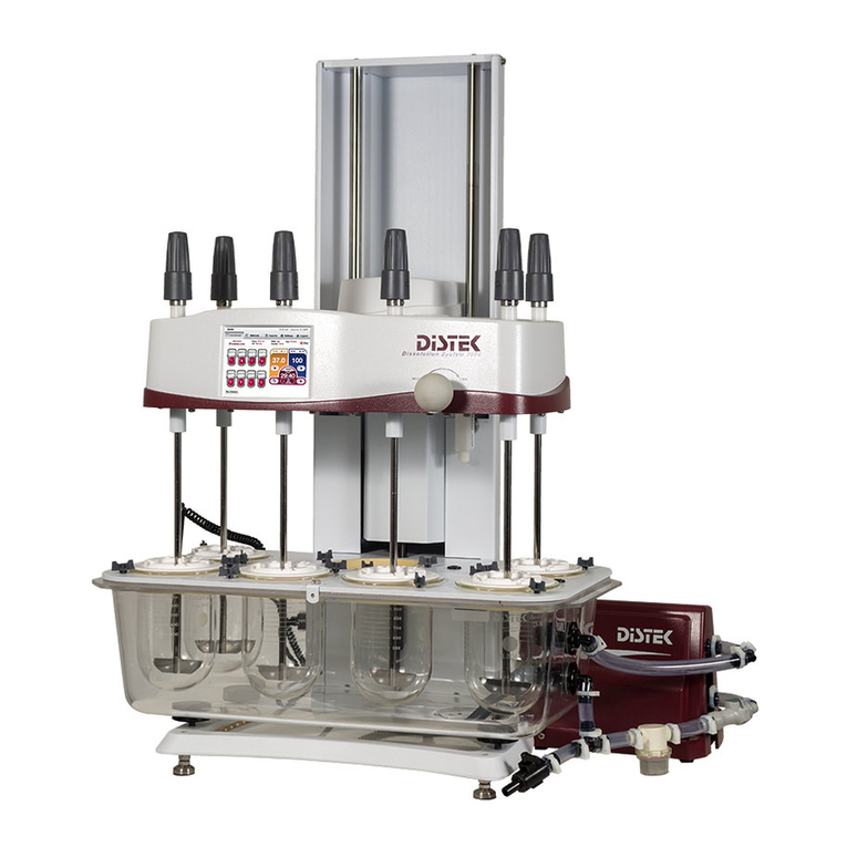 Distek 2500 Select Operation manual