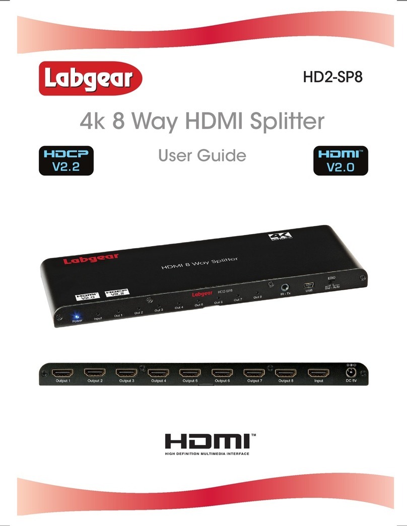 Labgear HD2-SP8 user guide