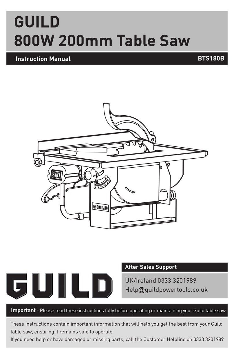 Guild BTS180B instruction manual