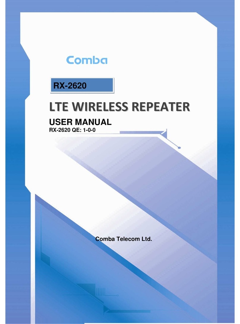 Comba Telecom RX-2620 user manual