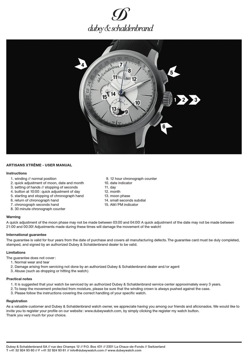 Dubey?&?Schaldenbrand ARTISANS XTREME user manual