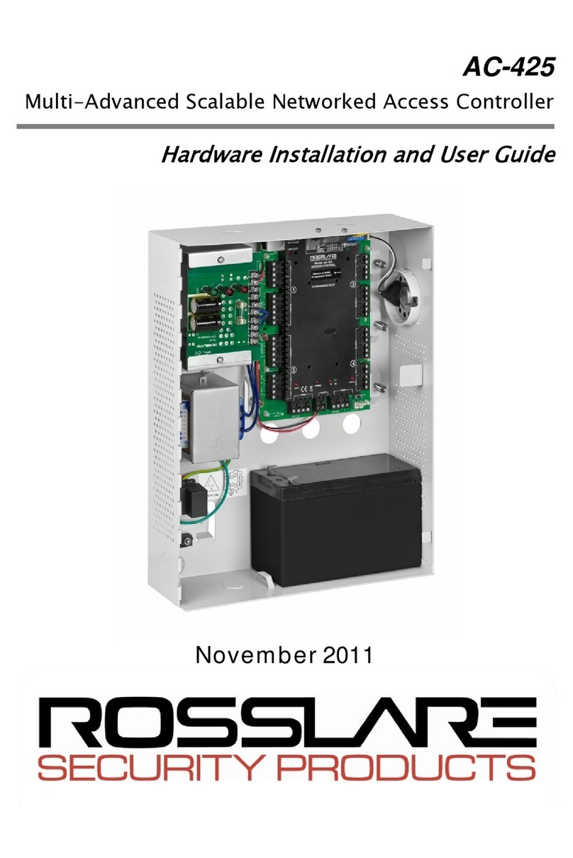 Rosslare AC-425 User manual